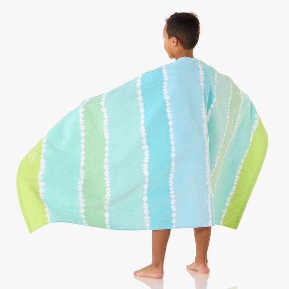 Tie-Dye Stripe Beach Towel UPF 50+ - PBK - Picture 2 of 8